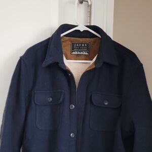 NWOT Jachs Blue Lightweight Shirt Jacket